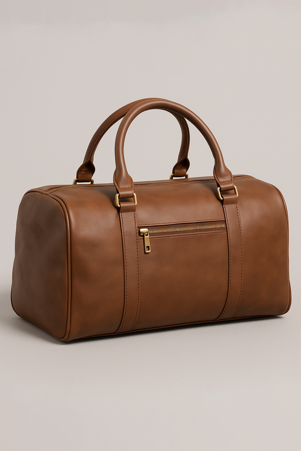 IVAR® Brown Vintage Duffle Bag