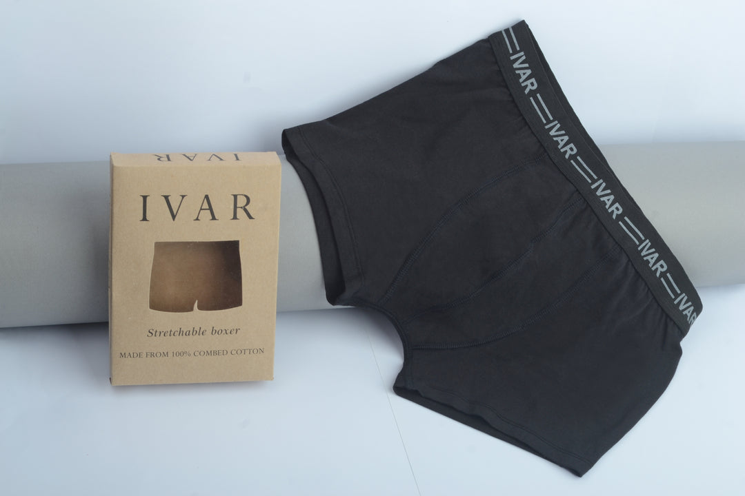 Buy High Grade Men’s Black Stretchable Boxers