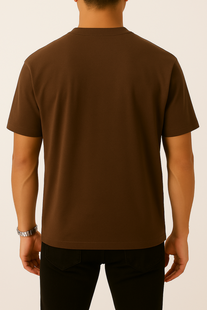 IVAR® Chocolate Brown Oversized Tshirt
