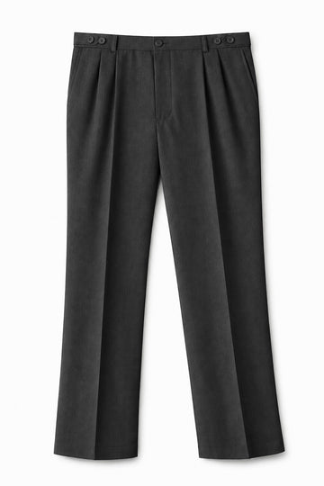 IVAR® Charcoal Adjustable Pleated Pants
