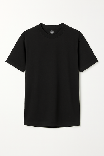 IVAR® Black Oversized Tshirt
