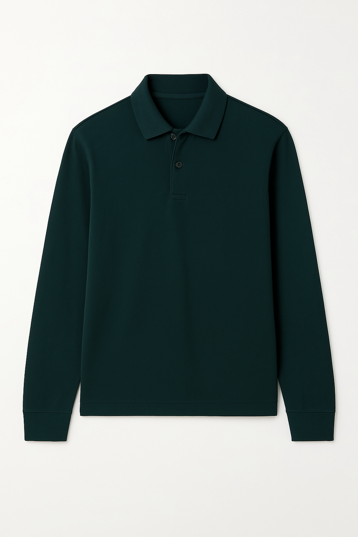 IVAR® Green Full Sleeve Polo