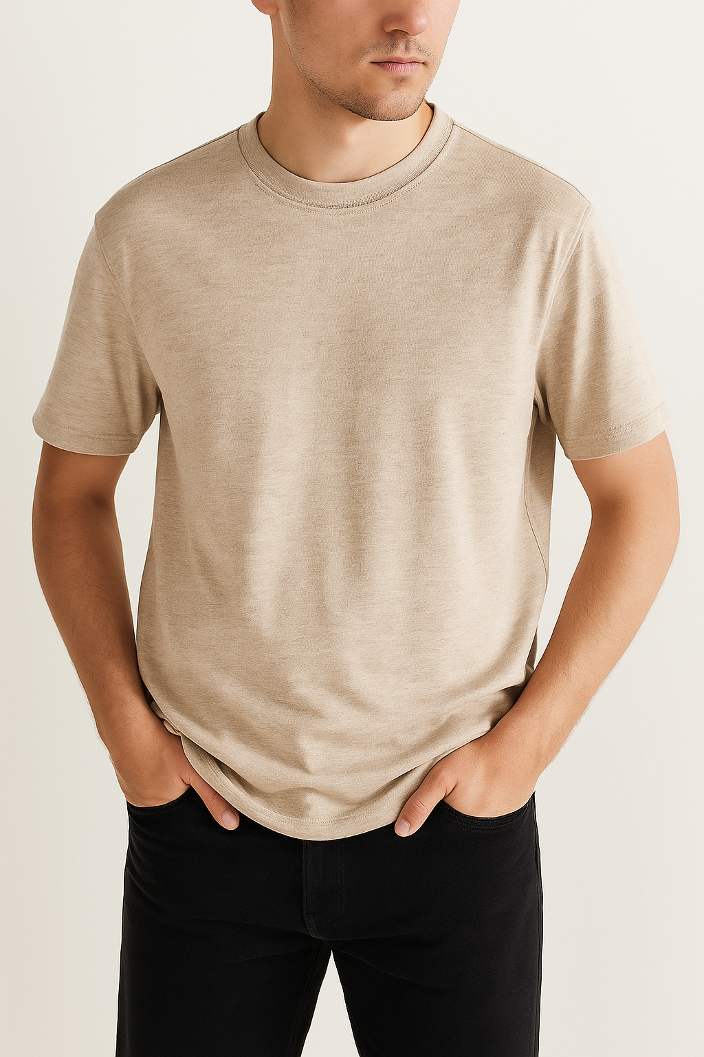 IVAR® Oat Meal Oversized Tshirt