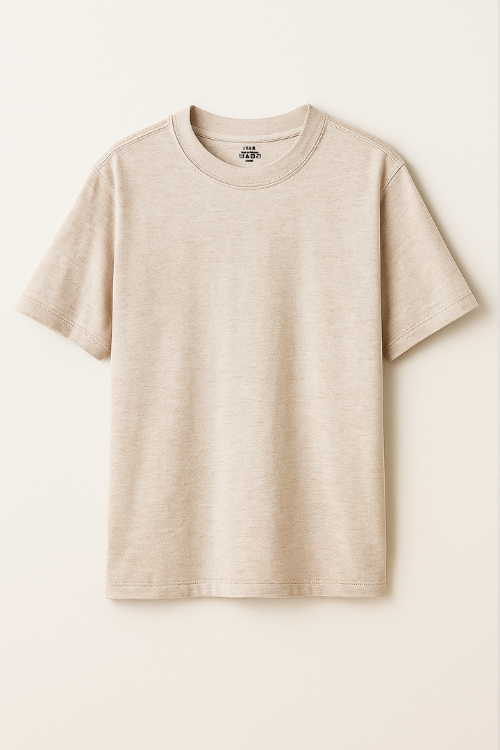 IVAR® Oat Meal Oversized Tshirt