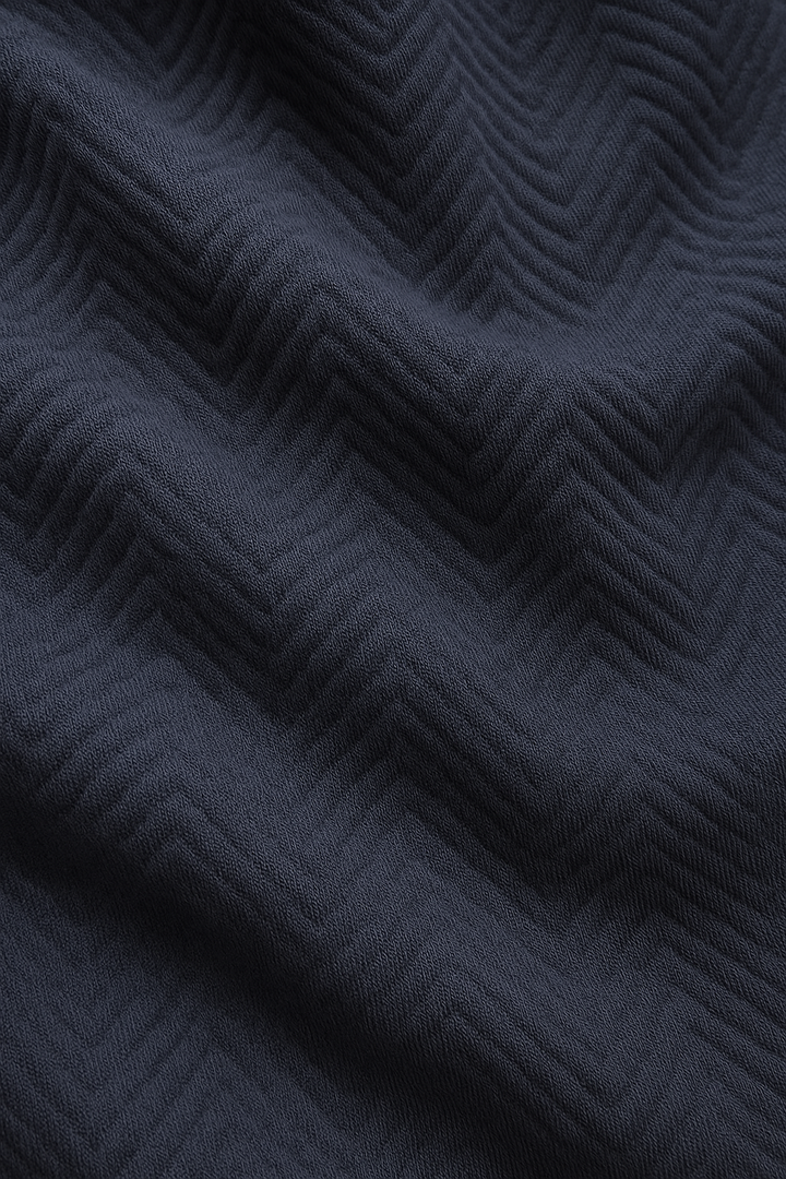 IVAR® Navy Classic  Herringbone Zipper