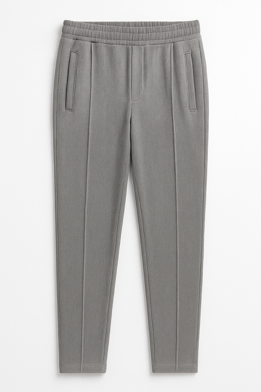 IVAR® Heather Grey Flatback Rib Pant