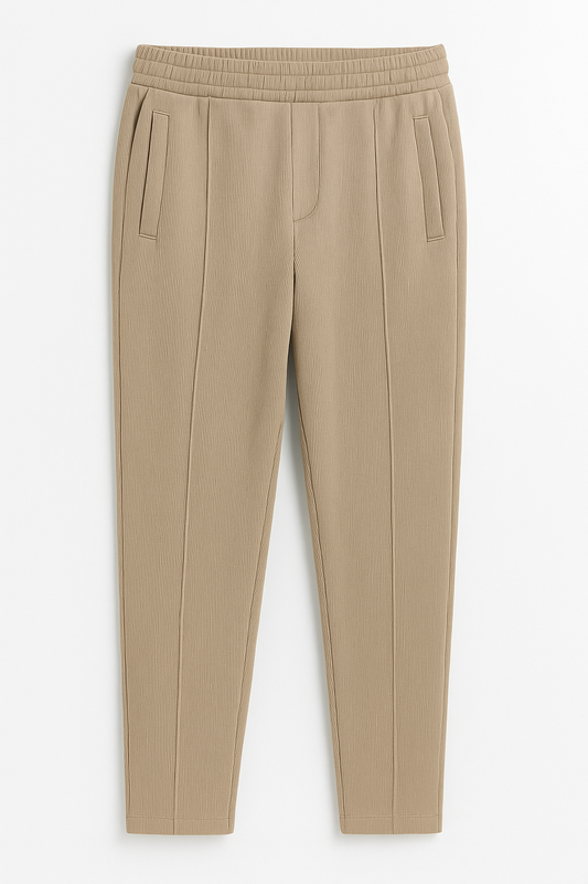 IVAR® Beige Flatback Rib Pant