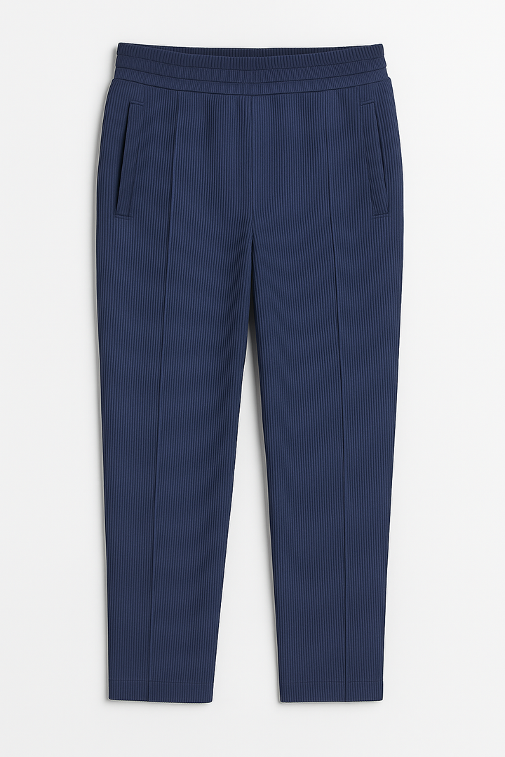 IVAR® Navy Flatback Rib Pant