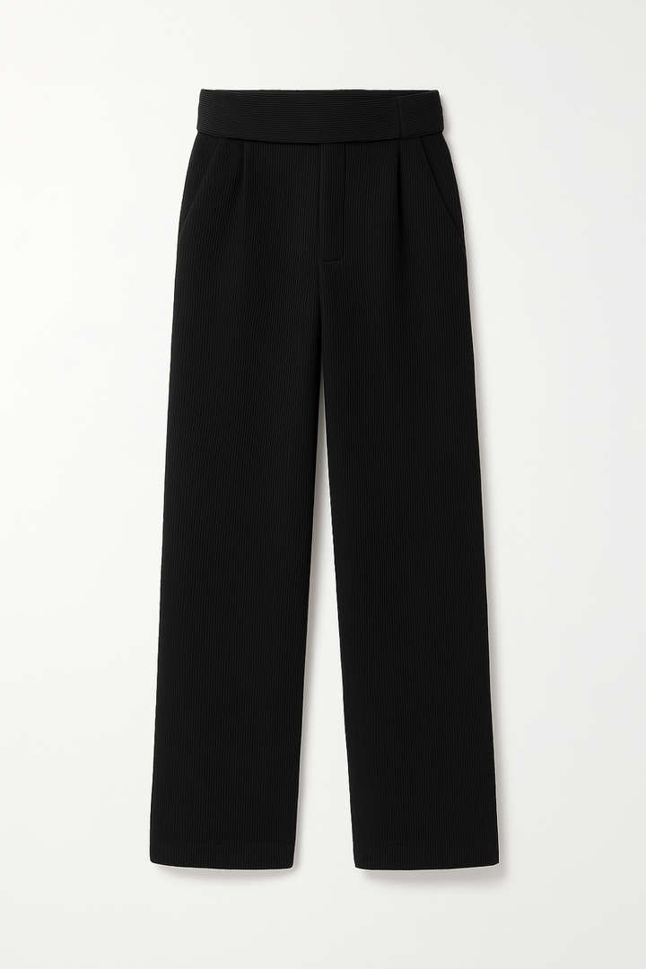 IVAR® Ribbed Black Adjustable Gurkha Pant
