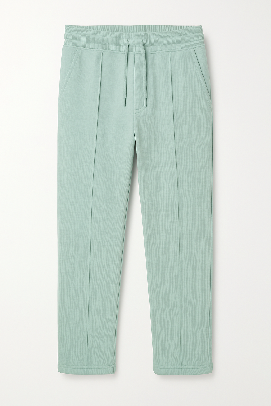 IVAR® Mint Green Stapered Knitted Pants