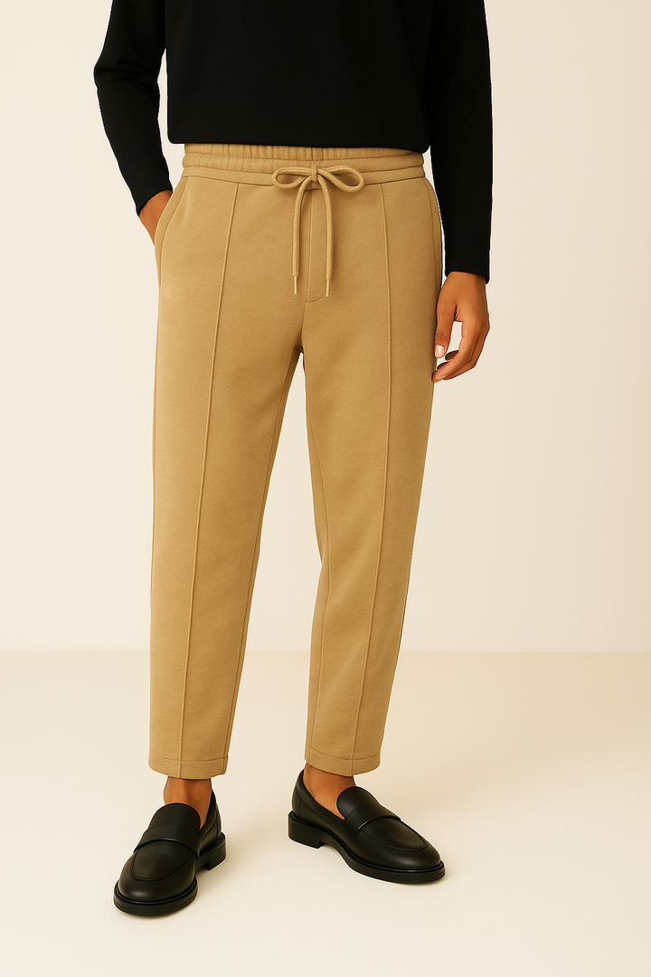 IVAR® Sand Stone Stapered Knitted Pants