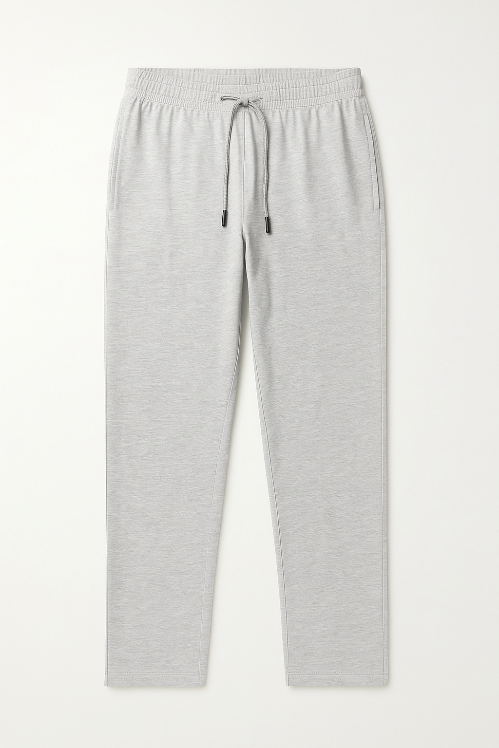 Heather Grey Knitted Pajama (100% Combed Cotton)