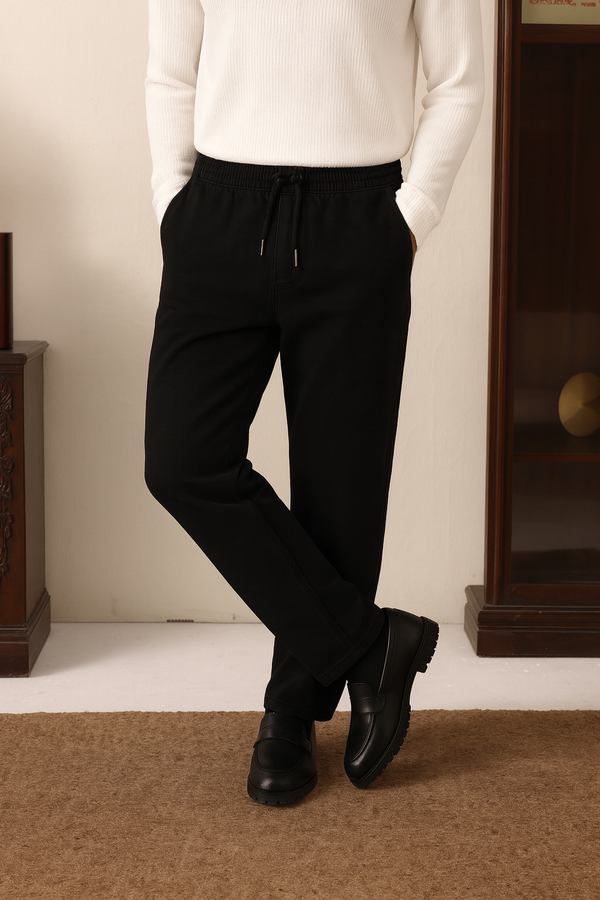 IVAR® AO Black Denim Joggers