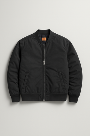 IVAR® Charcoal Windshell Bomber Jacket