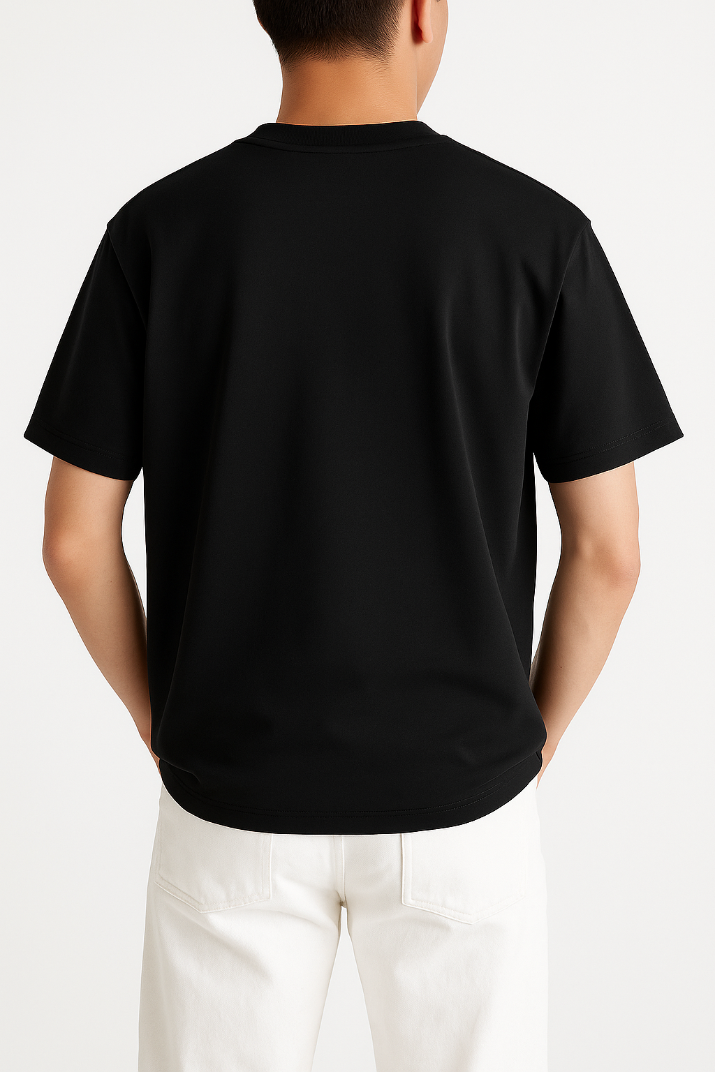 IVAR® Black Oversized Tshirt