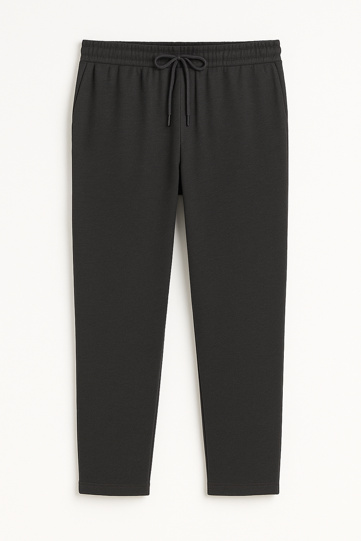 Smoke Grey Knitted Pajama (100% Combed Cotton)