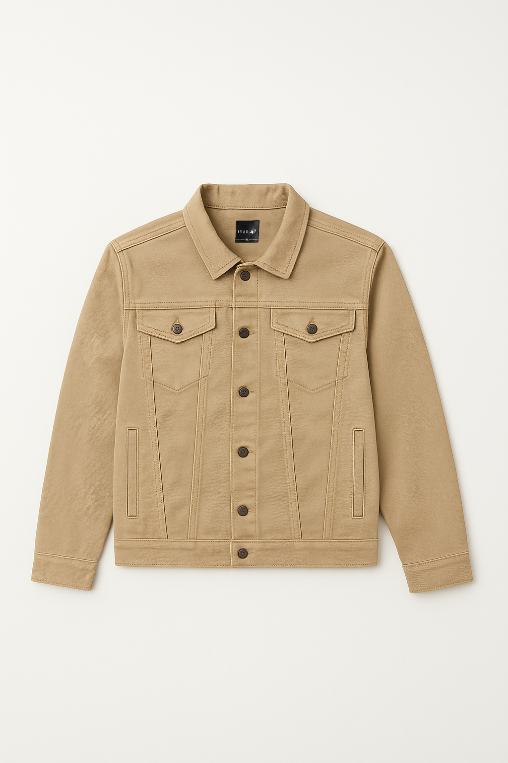 IVAR® Beige Denim Jacket