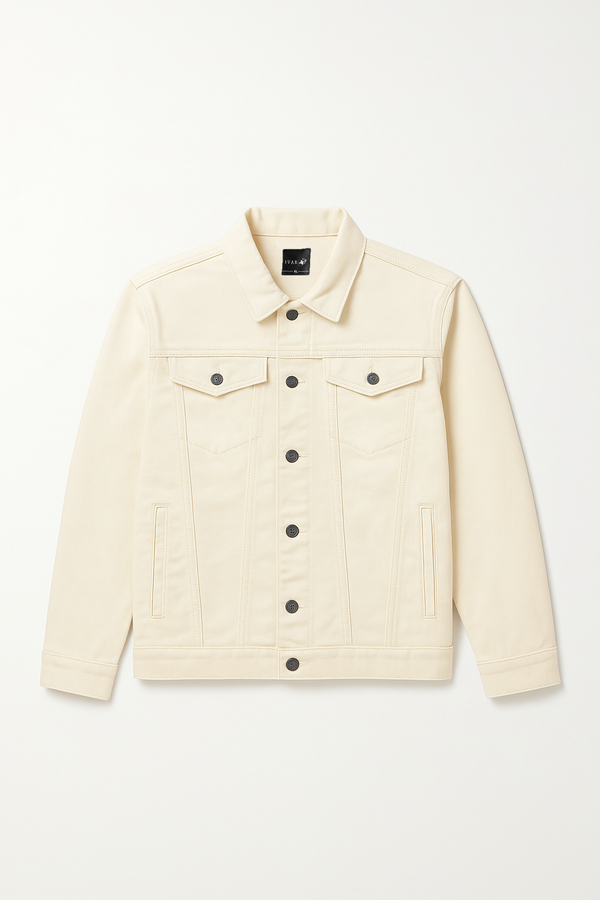 IVAR® Off White Denim Jacket