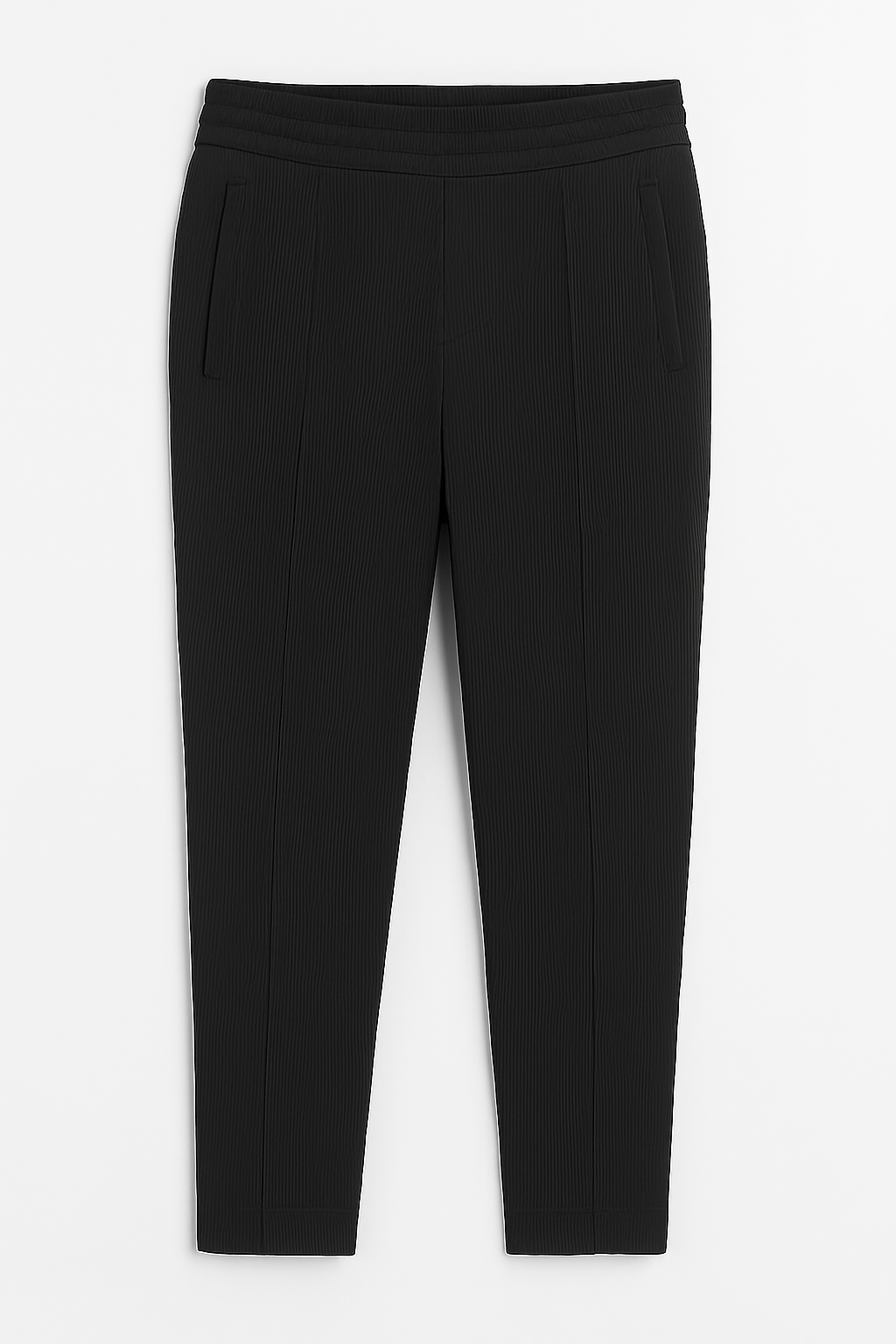 IVAR® Black Flatback Rib Pant