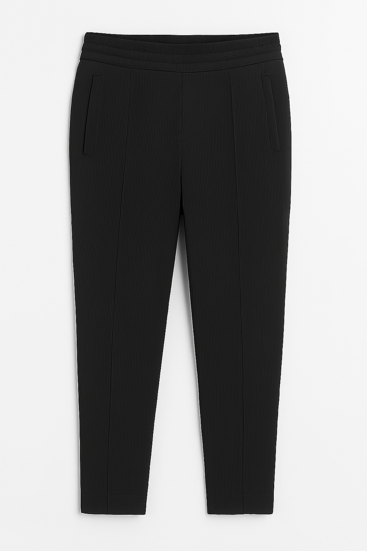 IVAR® Black Flatback Rib Pant