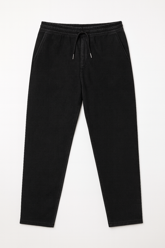 IVAR® AO Black Denim Joggers