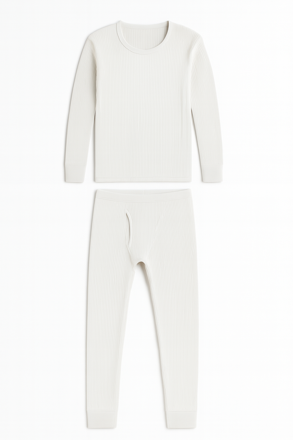 IVAR® Ribbed Compression Suit White