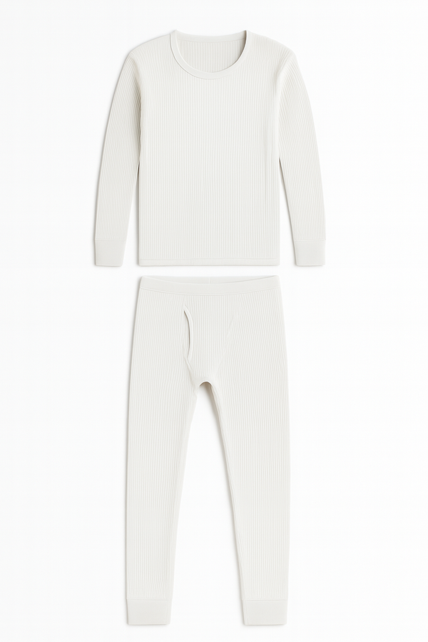 IVAR® Ribbed Compression Suit White