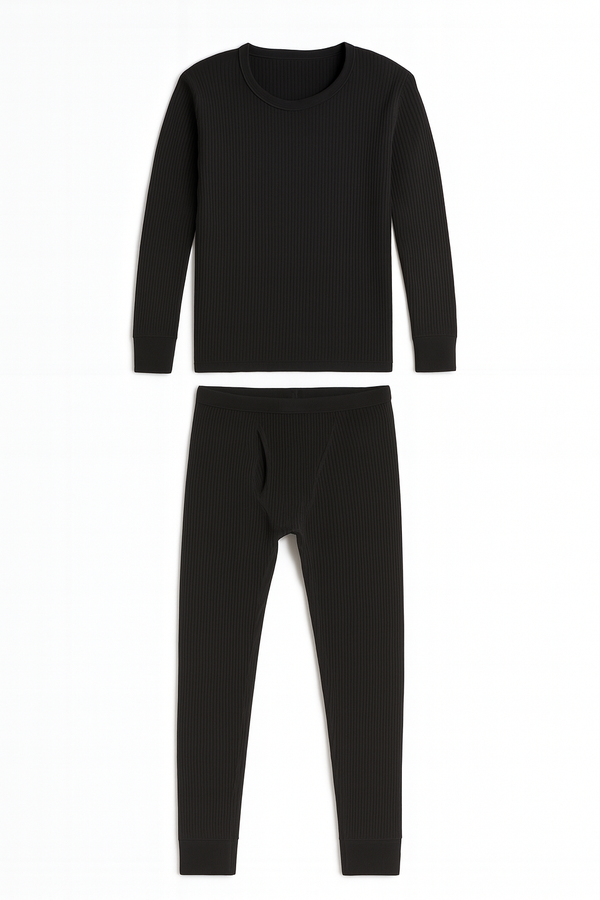IVAR® Ribbed Compression Suit Black