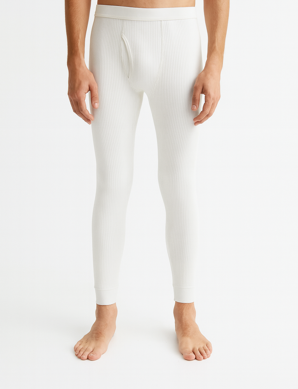 IVAR® Ribbed Compression Bottom White