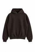 IVAR Brown Culture Heavy Fleece Hoodie – men's brown heavy fleece hoodie