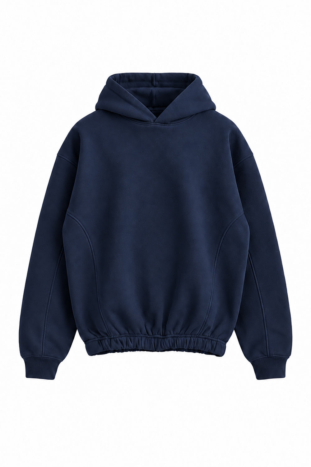 IVAR Navy Culture Heavy Fleece Hoodie – men's navy heavy fleece hoodie