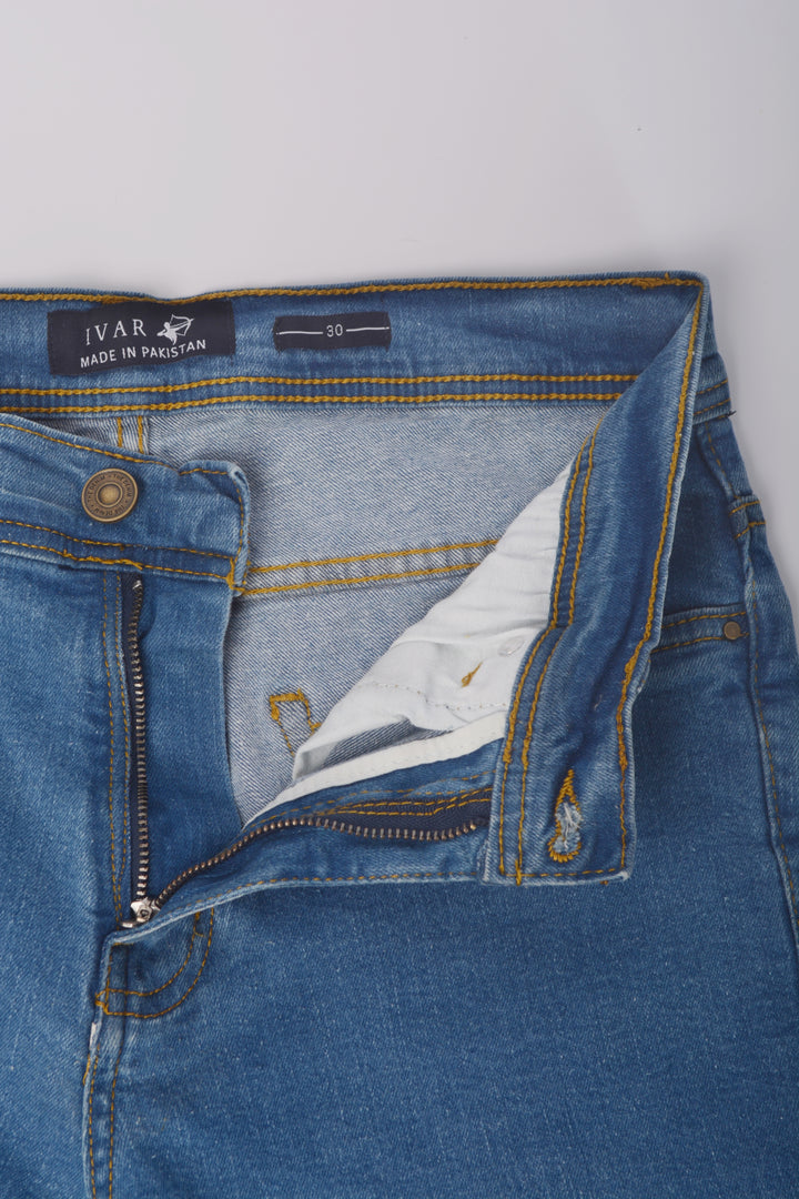 IVAR® Light Blue Denim with Golden Thread