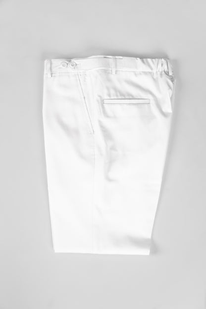 IVAR® Relaxed Fit White Adjustable Pants