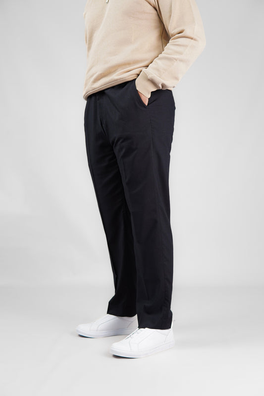 IVAR® Relaxed Fit Black Adjustable Pants