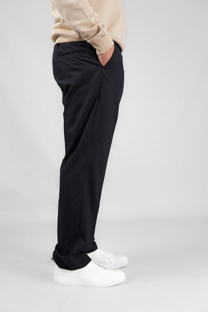 IVAR® Relaxed Fit Black Adjustable Pants