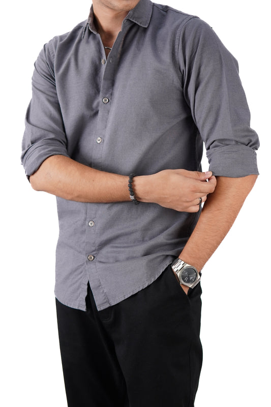 IVAR® Charcoal Linen Shirt