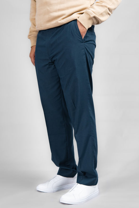 IVAR® Relaxed Fit Teal Blue Adjustable Pants