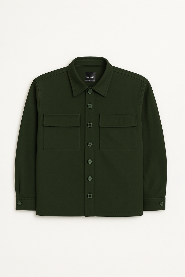 IVAR® Dark Green Shacket