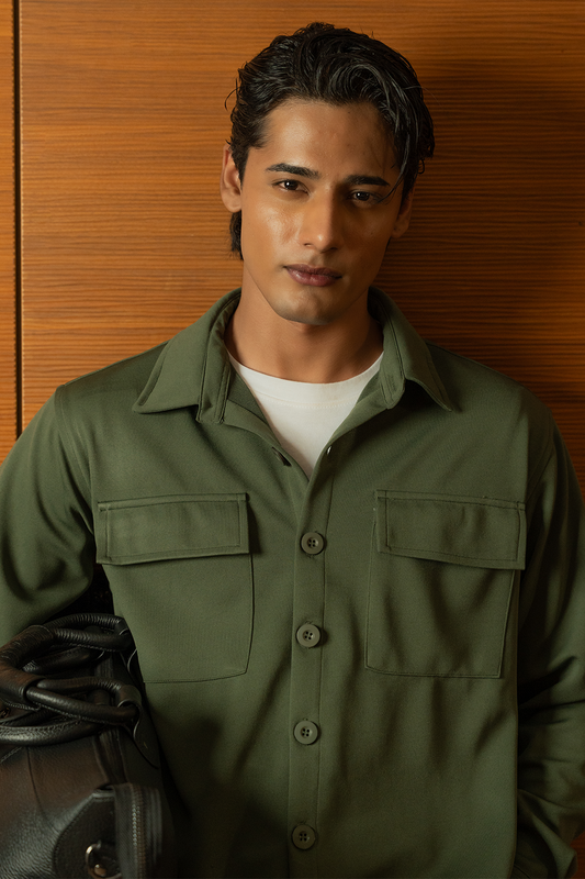 IVAR® Dark Green Shacket
