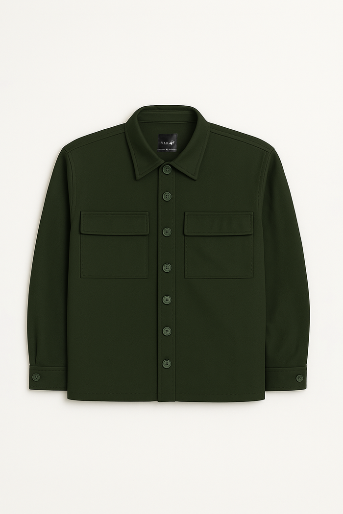 IVAR® Dark Green Shacket
