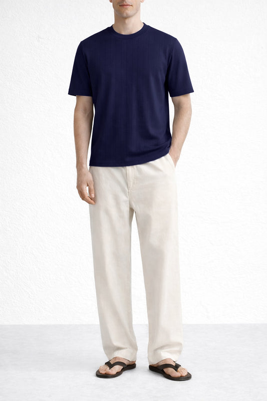IVAR® Navy Drop Needle Tshirt