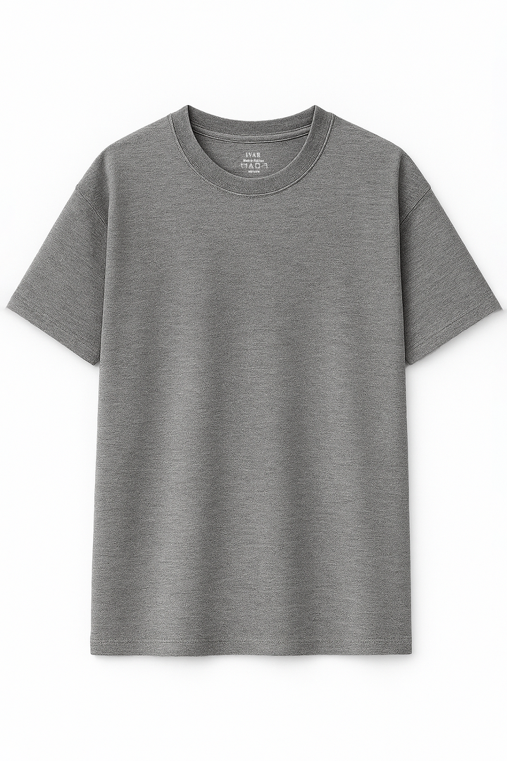 IVAR® Dusty Grey Oversized Tshirt
