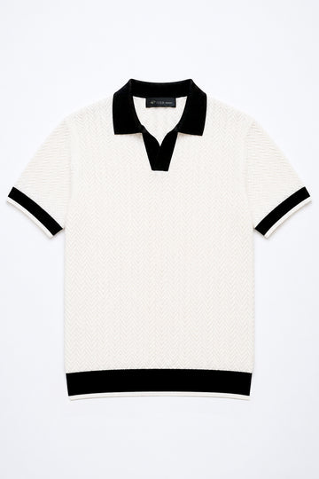 IVAR® Tux Flat Knit Polo