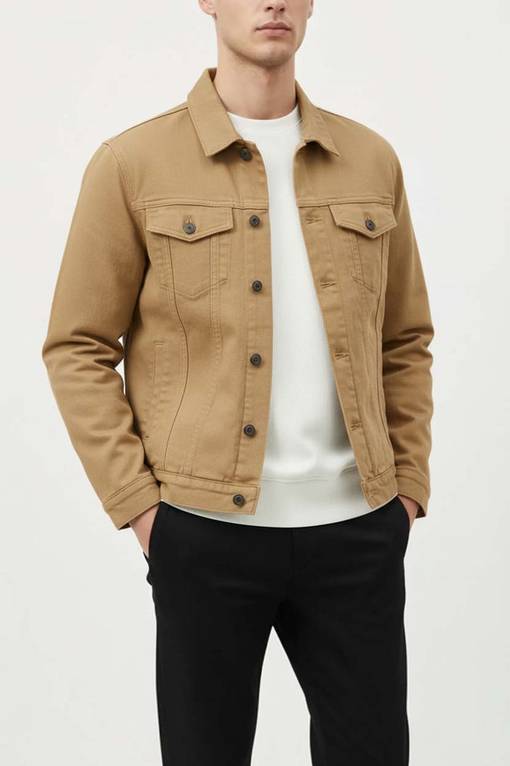 IVAR® Beige Denim Jacket