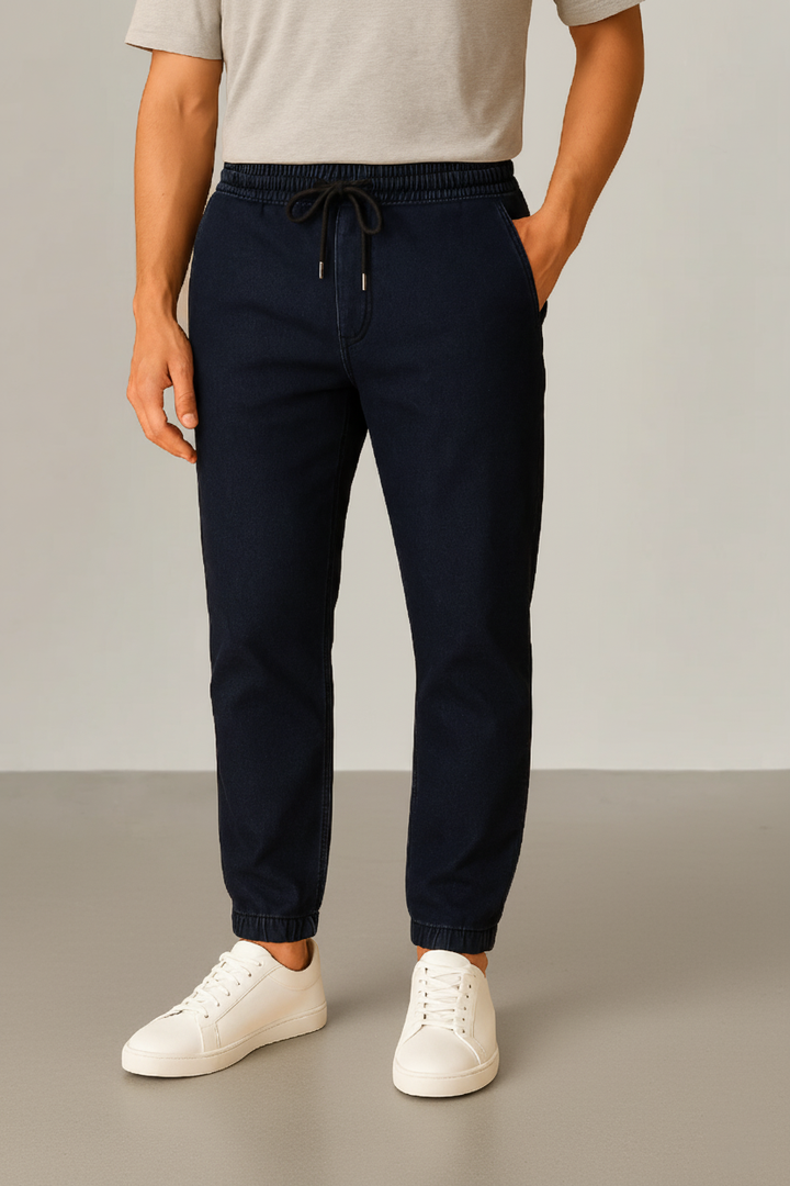 IVAR® AO Dark Blue Denim Joggers