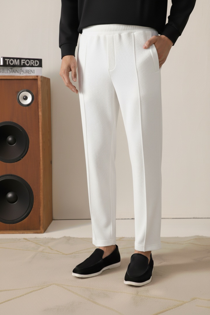 IVAR®  White Flatback Rib Pant