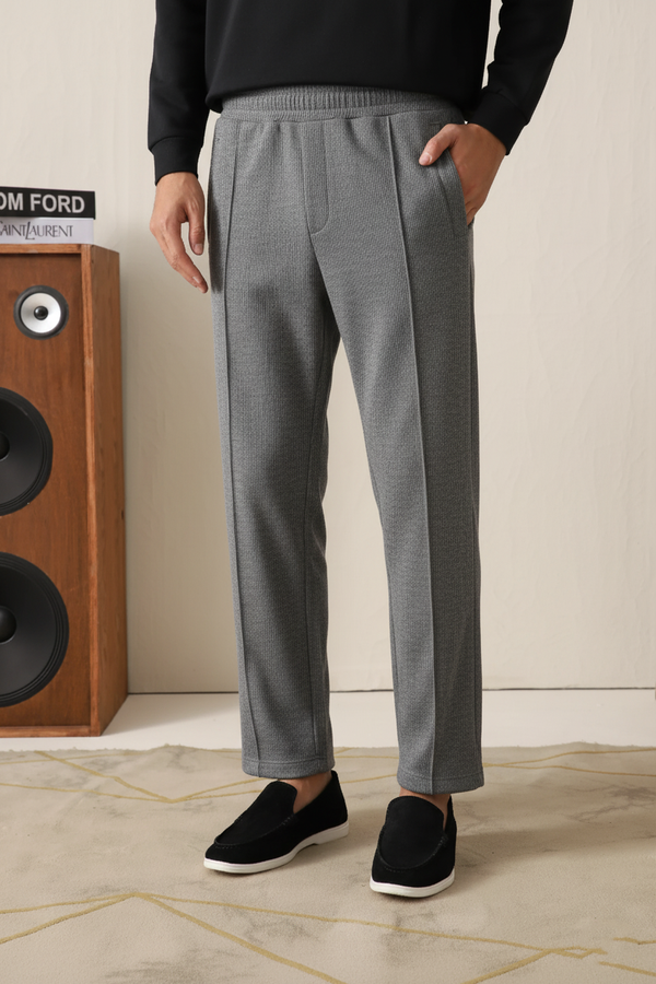 IVAR® Heather Grey Flatback Rib Pant