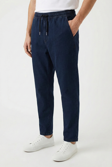 IVAR® AO Dark Blue Denim Joggers