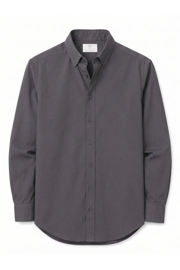 IVAR® Granite Grey Gentleman Button Down Shirt