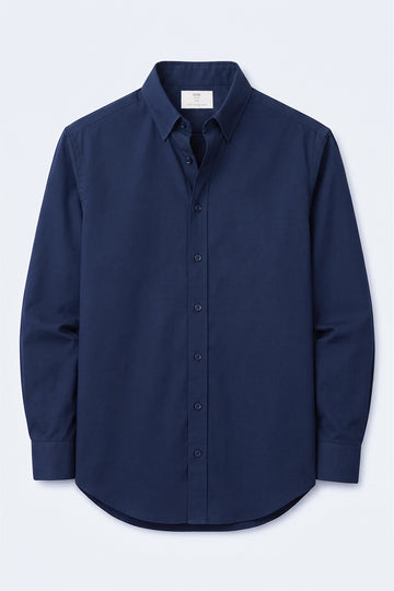 IVAR® Navy Gentleman Button Down Shirt